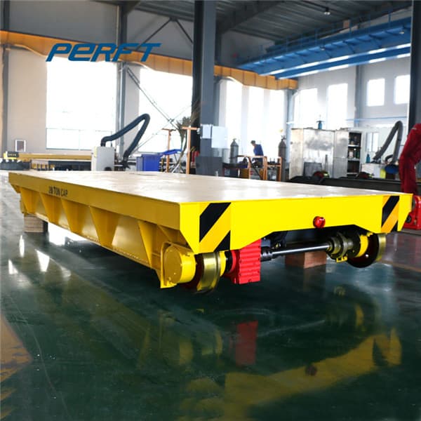 90 Ton Electric Flat Cart For Steel Plant